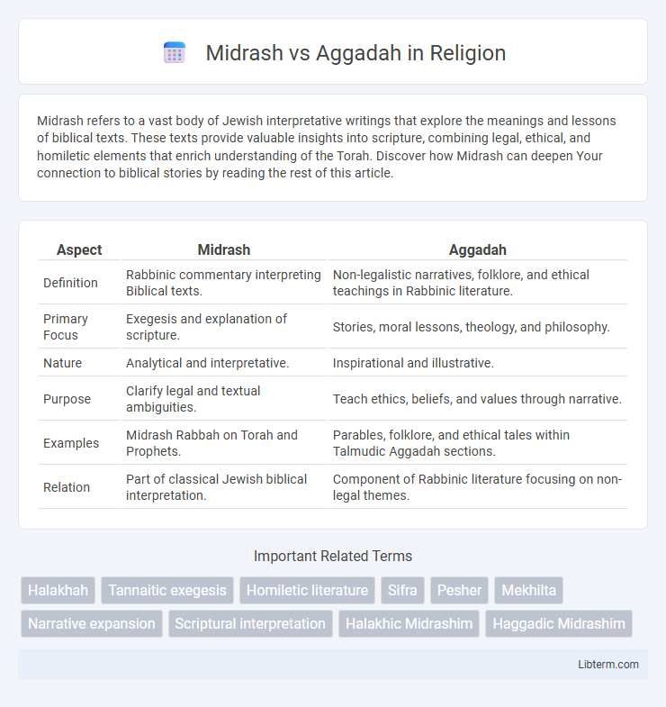 Aggadah vs Midrash in Religion - What is The Difference?