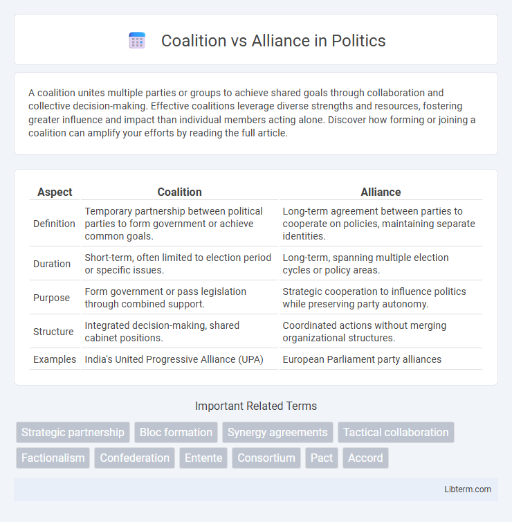 Alliance vs Coalition in Politics - What is The Difference?