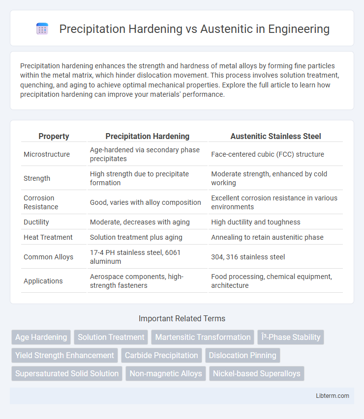 Austenitic vs Precipitation Hardening in Engineering - What is The Difference?