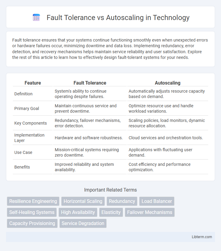 Autoscaling vs Fault Tolerance in Technology - What is The Difference?