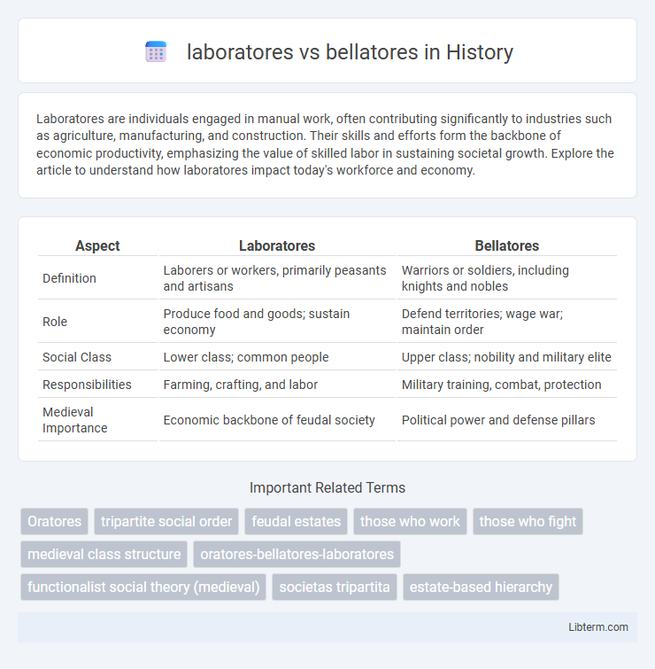 bellatores vs laboratores in History - What is The Difference?