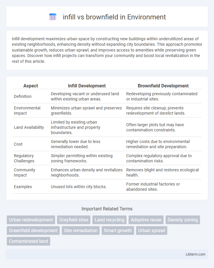 brownfield vs infill in Environment - What is The Difference?