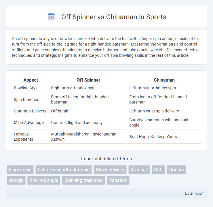 Chinaman vs Off Spinner in Sports - What is The Difference?