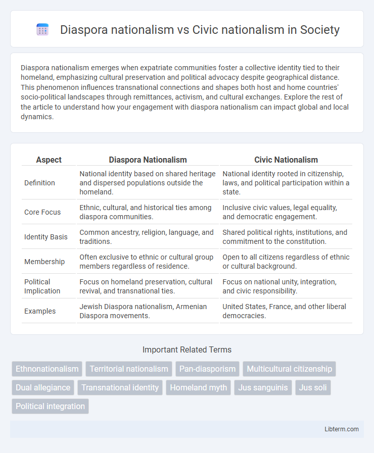 Civic nationalism vs Diaspora nationalism in Society - What is The Difference?