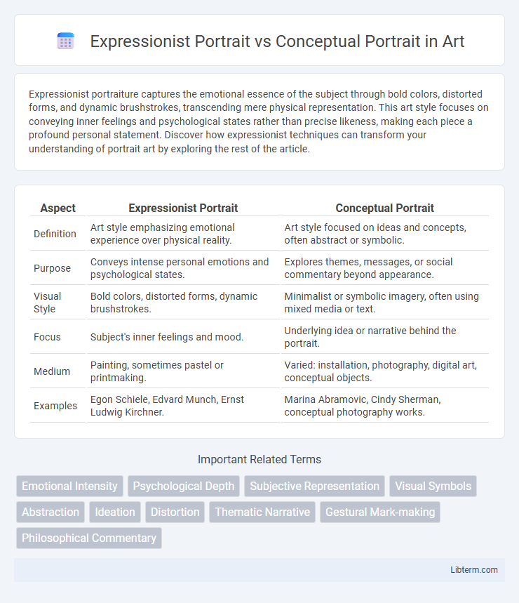 Conceptual Portrait vs Expressionist Portrait in Art - What is The Difference?