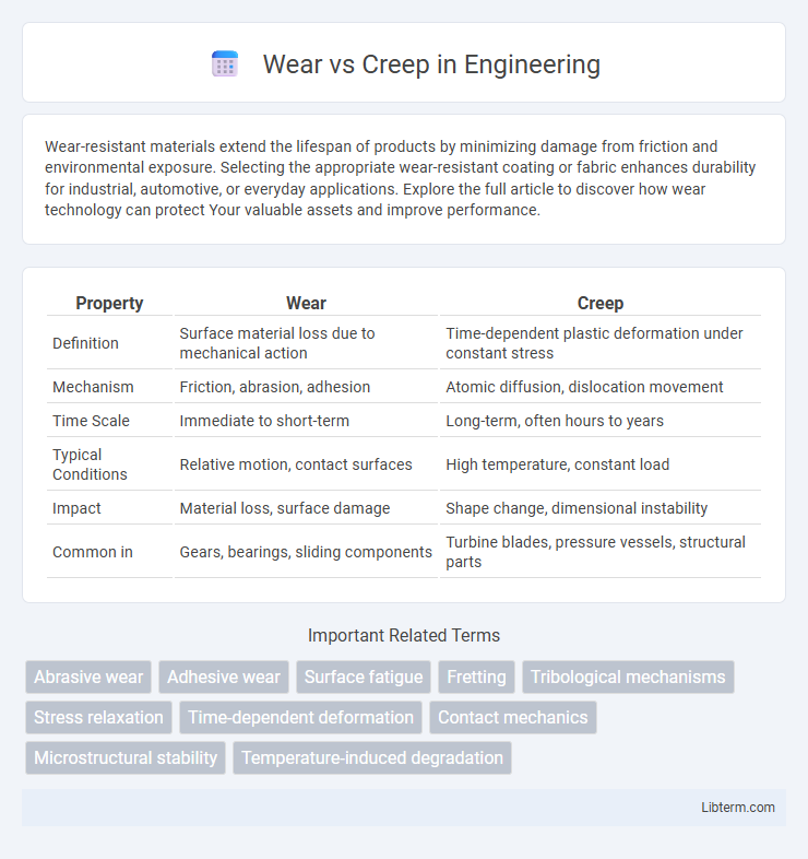 Creep vs Wear in Engineering - What is The Difference?