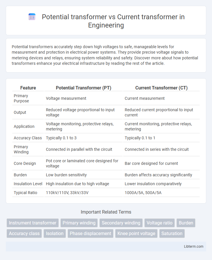 Current transformer vs Potential transformer in Engineering - What is The Difference?