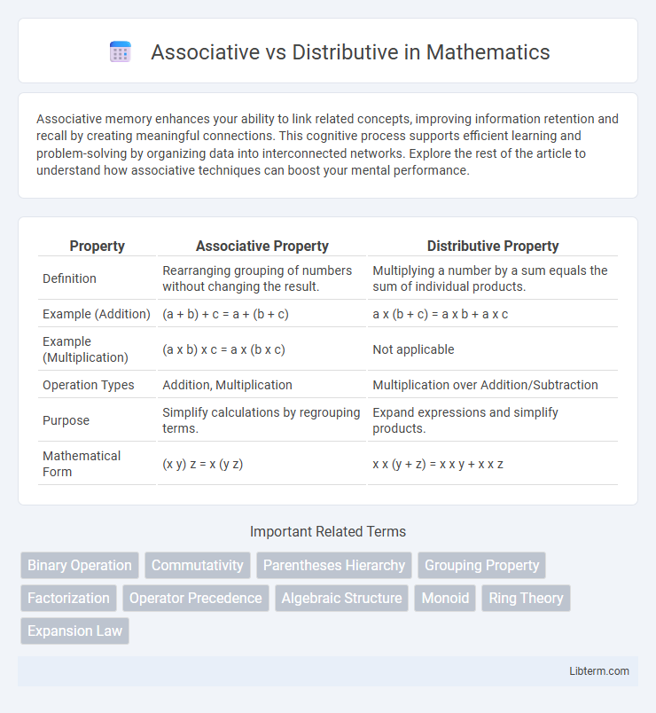 Distributive vs Associative in Mathematics - What is The Difference?
