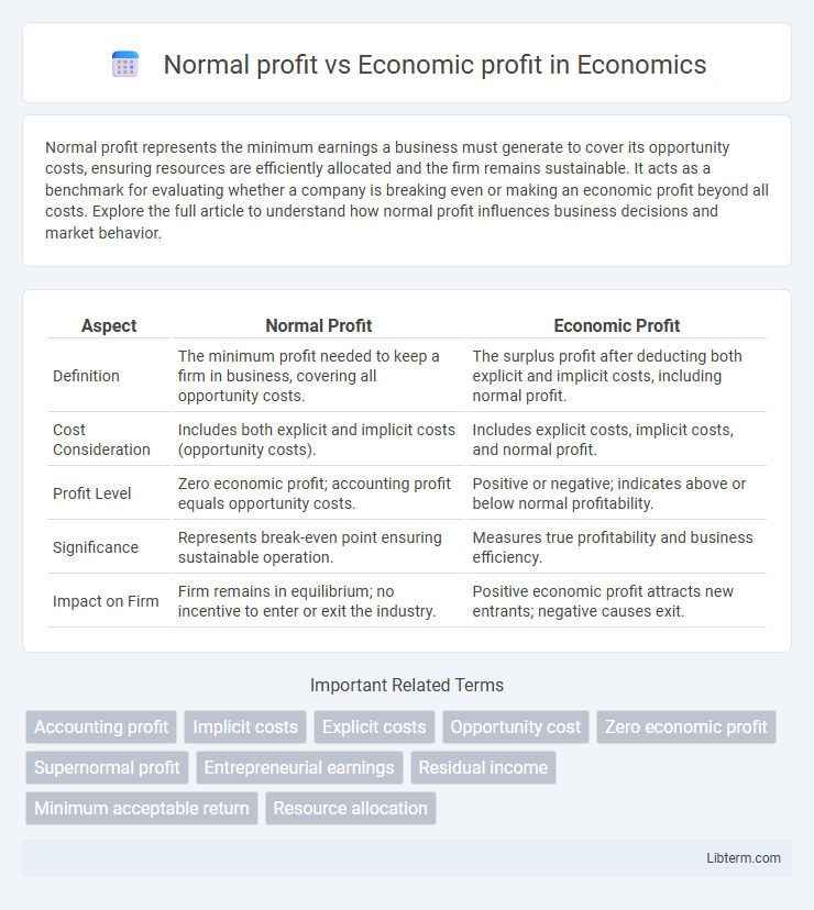 Economic profit vs Normal profit in Economics - What is The Difference?