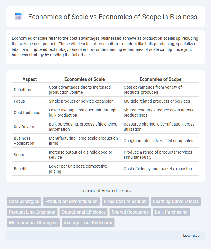 Economies of Scope vs Economies of Scale in Business - What is The Difference?