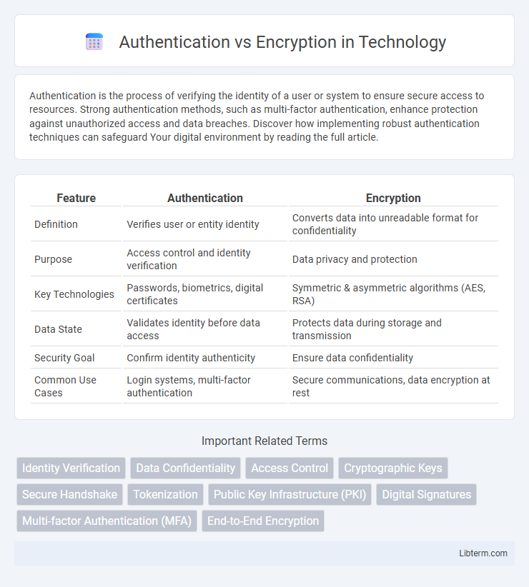 Encryption vs Authentication in Technology - What is The Difference?