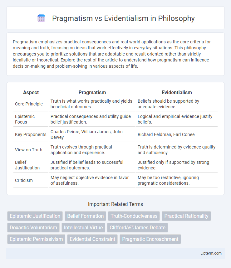 Evidentialism vs Pragmatism in Philosophy - What is The Difference?