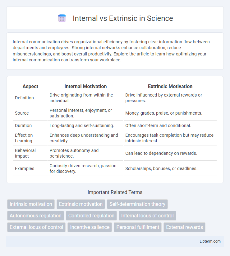 Extrinsic vs Internal in Science - What is The Difference?