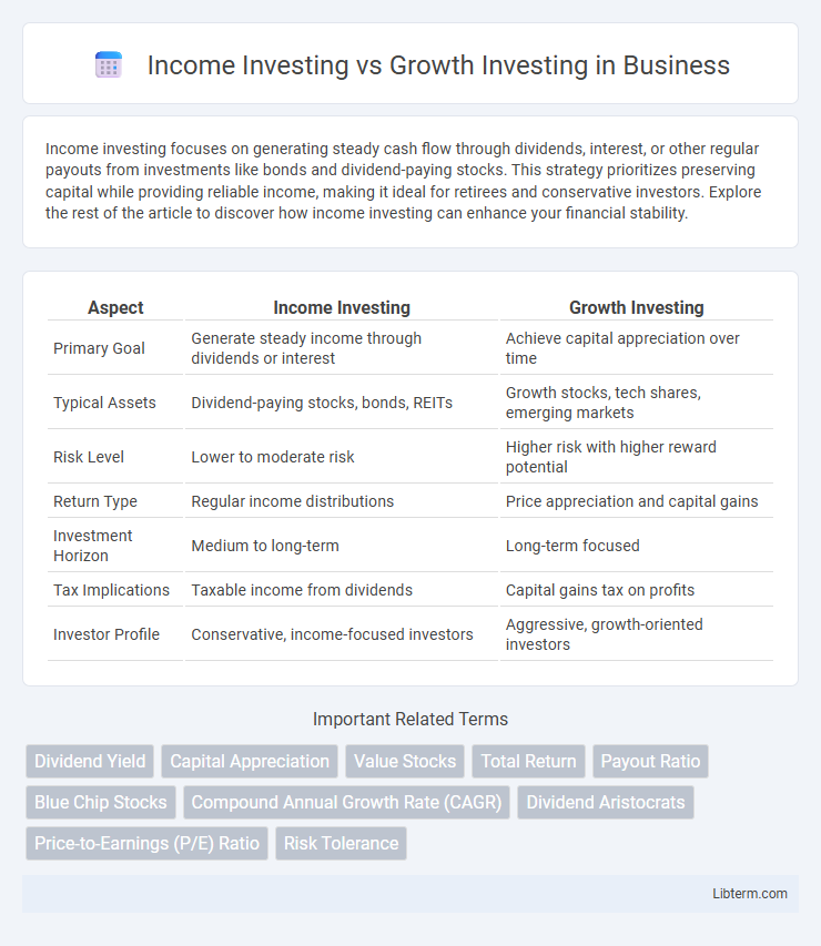 Growth Investing vs Income Investing in Business - What is The Difference?