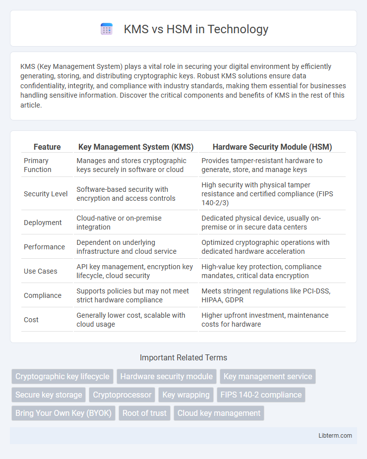 HSM vs KMS in Technology - What is The Difference?