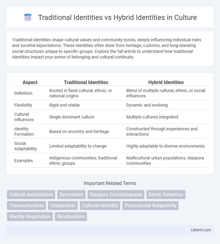 Hybrid Identities vs Traditional Identities in Culture - What is The Difference?