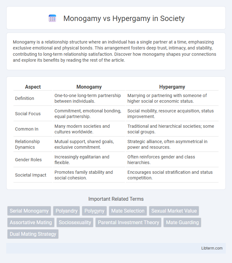Hypergamy vs Monogamy in Society - What is The Difference?