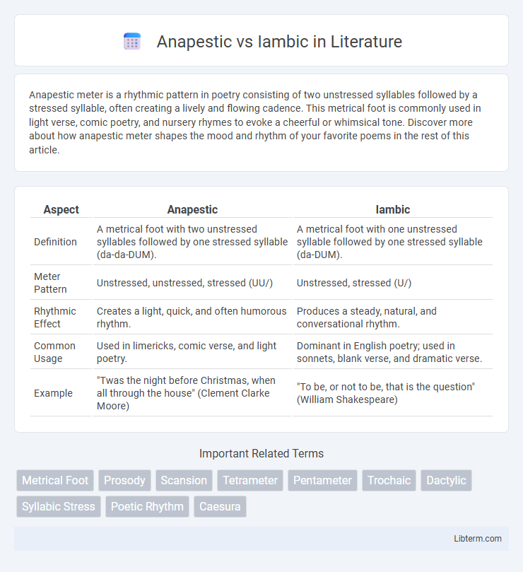 Iambic vs Anapestic in Literature - What is The Difference?