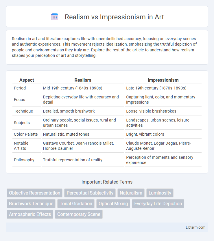 Impressionism vs Realism in Art - What is The Difference?