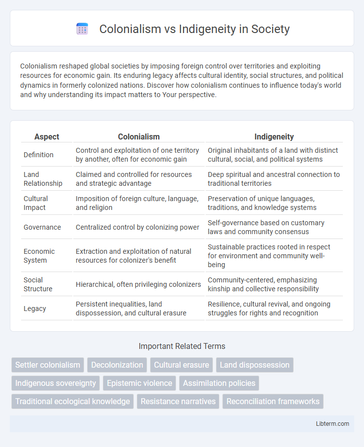 Indigeneity vs Colonialism in Society - What is The Difference?