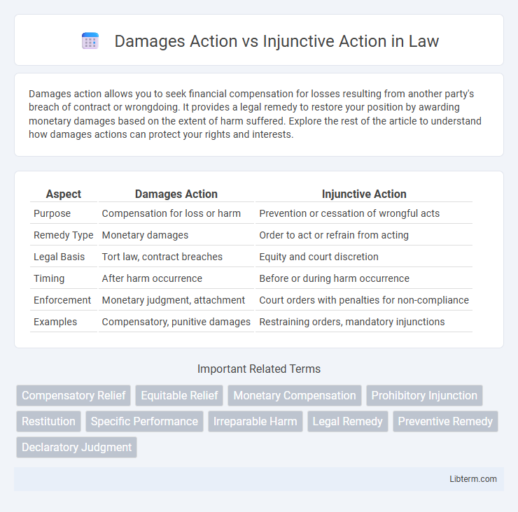 Injunctive Action vs Damages Action in Law - What is The Difference?