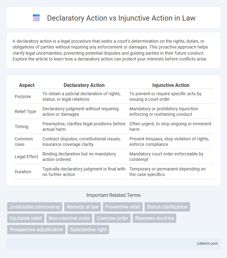 Injunctive Action vs Declaratory Action in Law - What is The Difference?