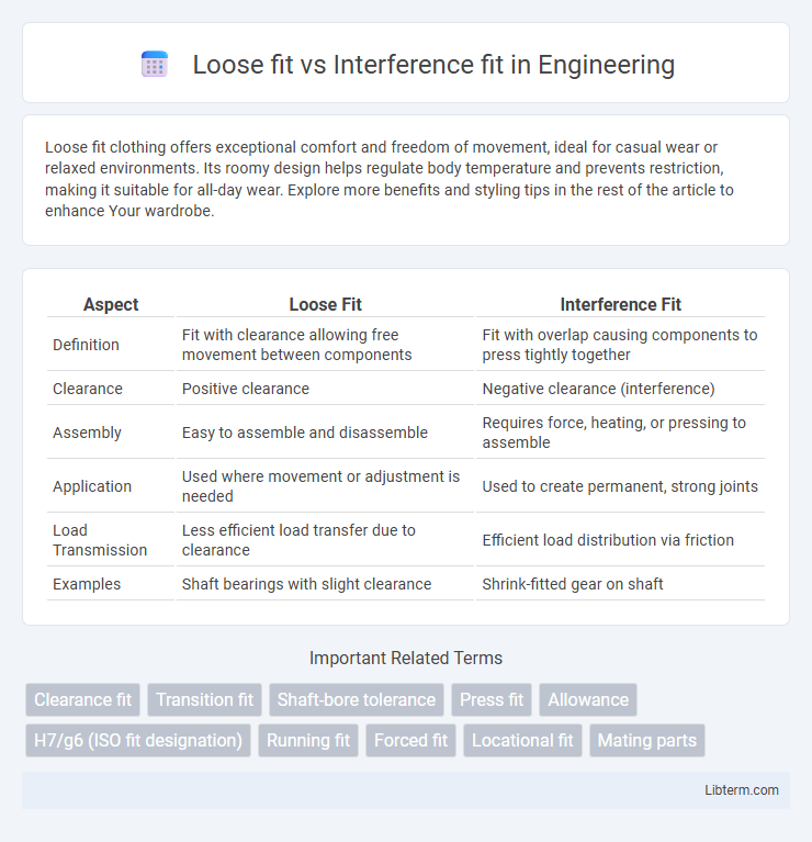 Interference fit vs Loose fit in Engineering - What is The Difference?