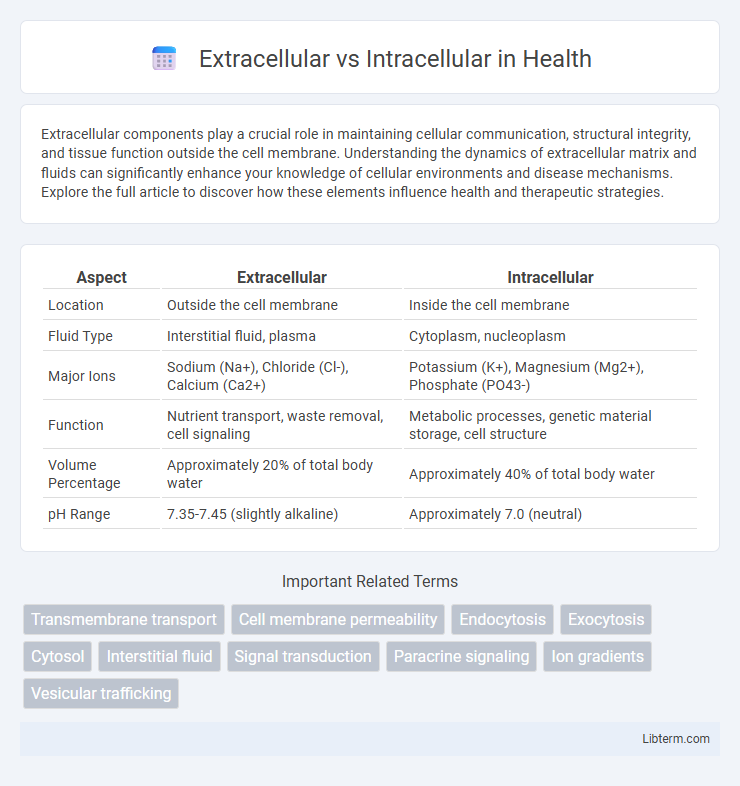 Intracellular vs Extracellular in Health - What is The Difference?