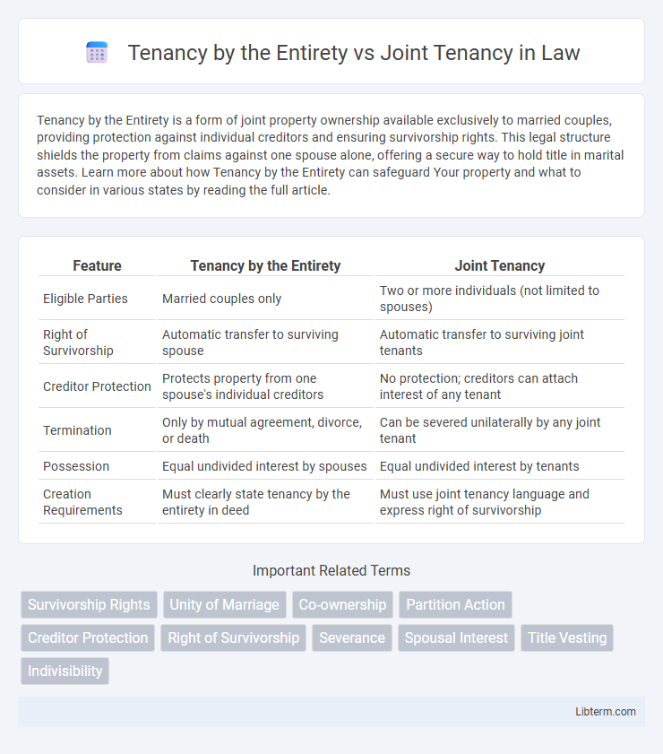 Joint Tenancy vs Tenancy by the Entirety in Law - What is The Difference?