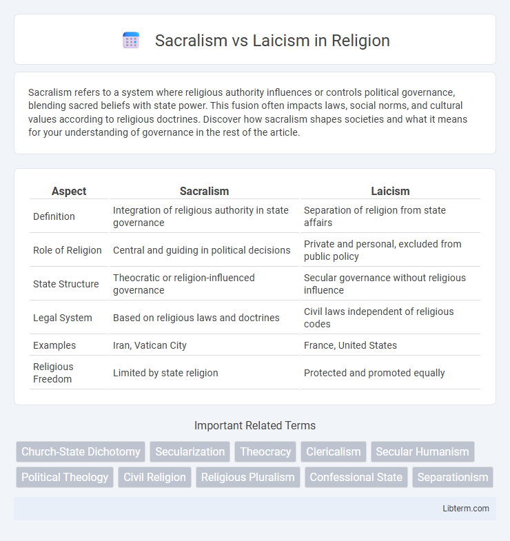 Laicism vs Sacralism in Religion - What is The Difference?