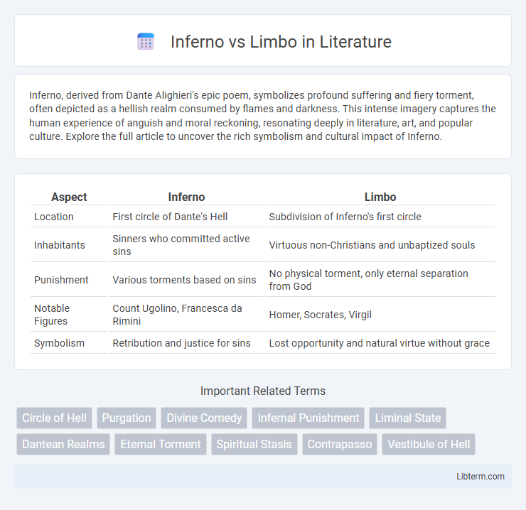 Limbo vs Inferno in Literature - What is The Difference?