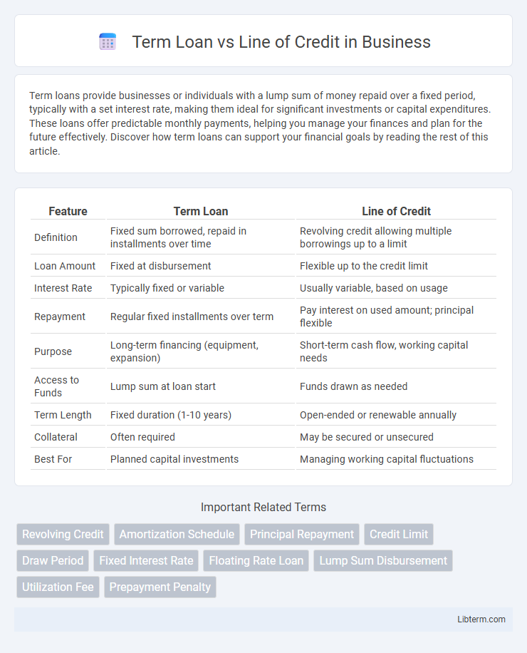 Line of Credit vs Term Loan in Business - What is The Difference?