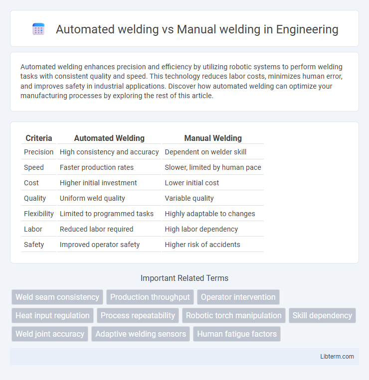 Manual welding vs Automated welding in Engineering - What is The Difference?
