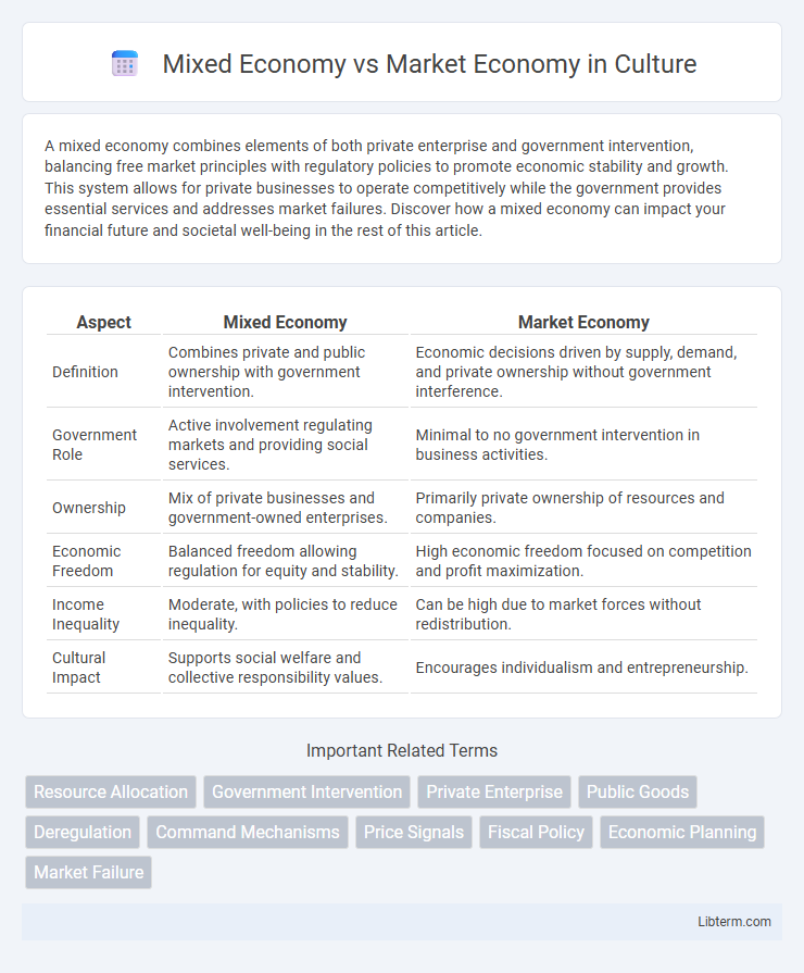 Market Economy vs Mixed Economy in Culture - What is The Difference?