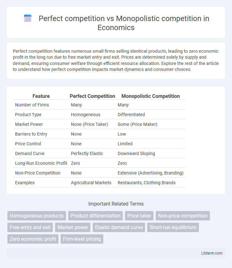 Monopolistic competition vs Perfect competition in Economics - What is The Difference?