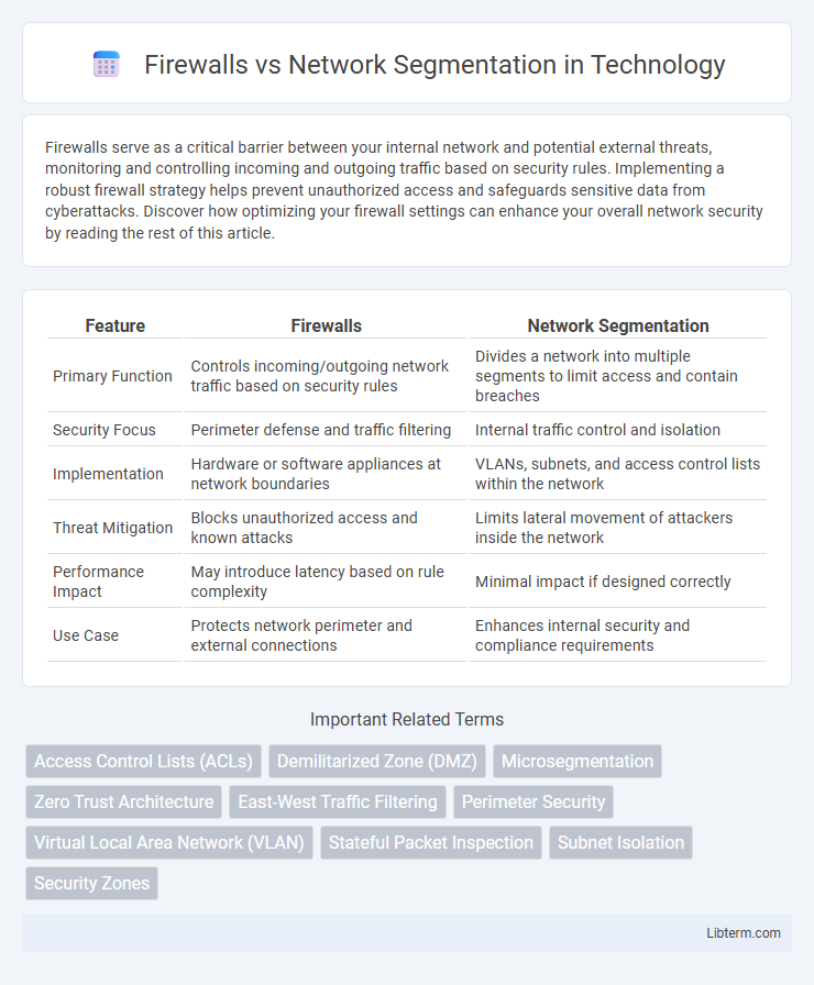 Network Segmentation vs Firewalls in Technology - What is The Difference?