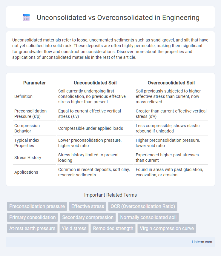 Overconsolidated vs Unconsolidated in Engineering - What is The Difference?