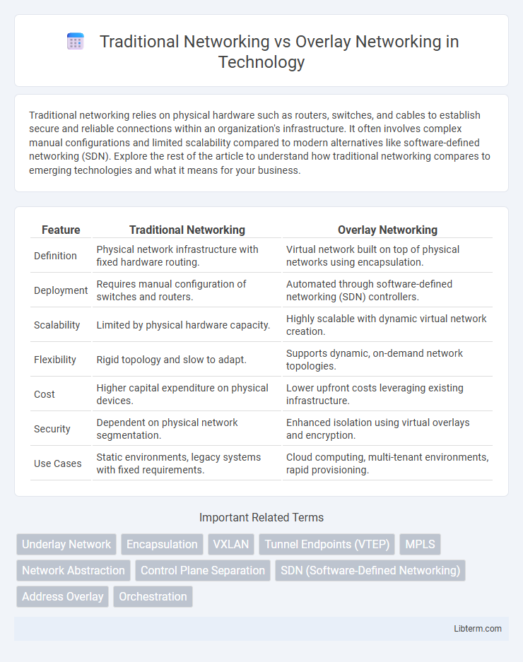 Overlay Networking vs Traditional Networking in Technology - What is The Difference?