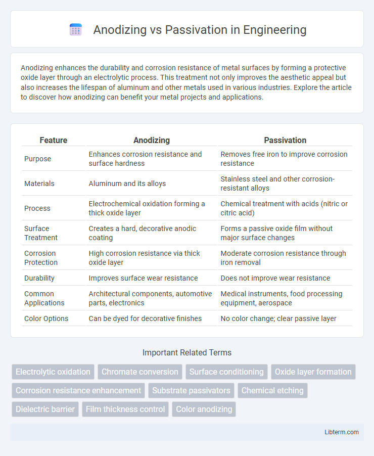Passivation vs Anodizing in Engineering - What is The Difference?