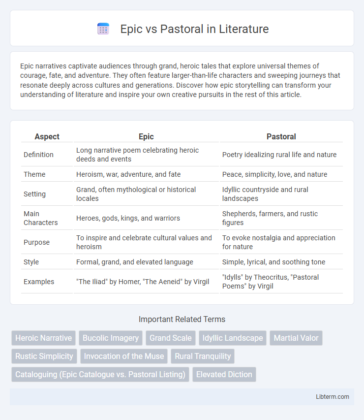 Pastoral vs Epic in Literature - What is The Difference?
