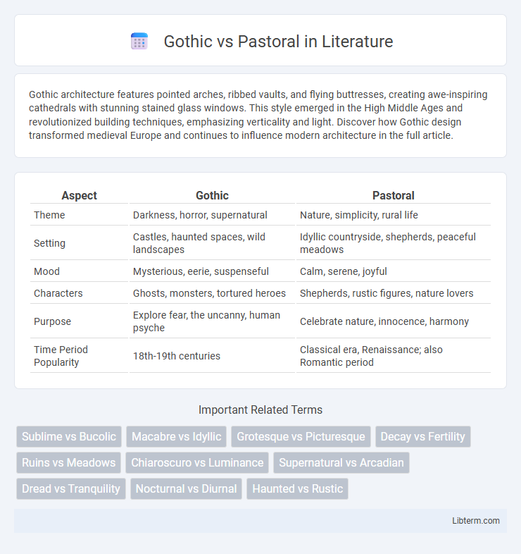 Pastoral vs Gothic in Literature - What is The Difference?