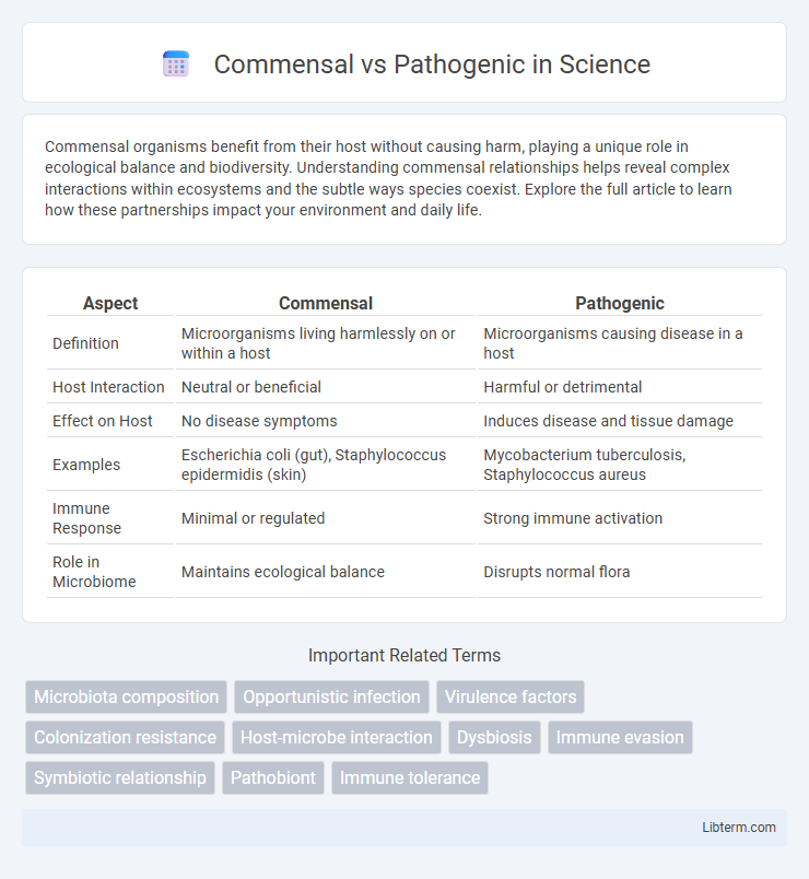 Pathogenic vs Commensal in Science - What is The Difference?