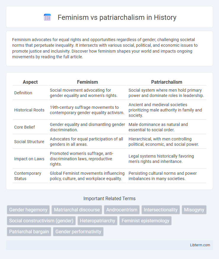 patriarchalism vs Feminism in History - What is The Difference?