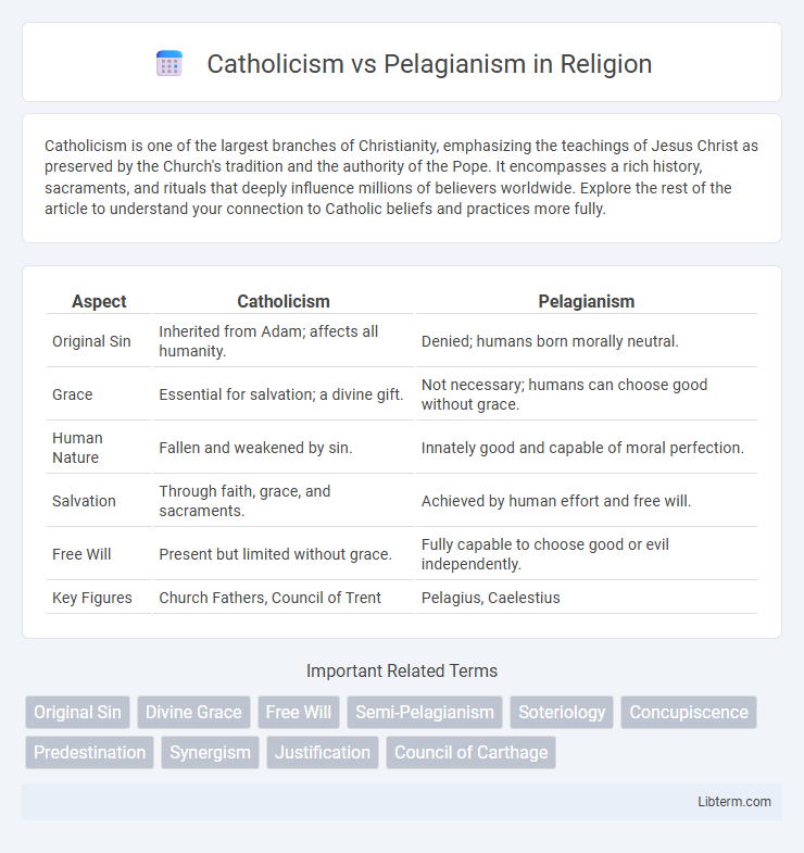 Pelagianism vs Catholicism in Religion - What is The Difference?