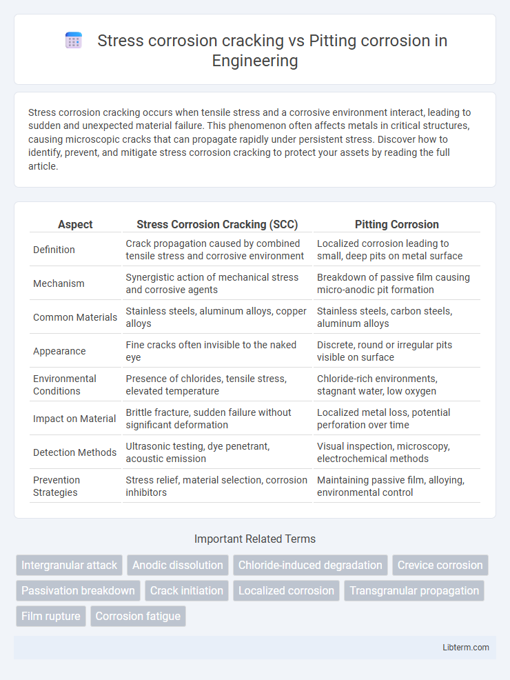 Pitting corrosion vs Stress corrosion cracking in Engineering - What is The Difference?