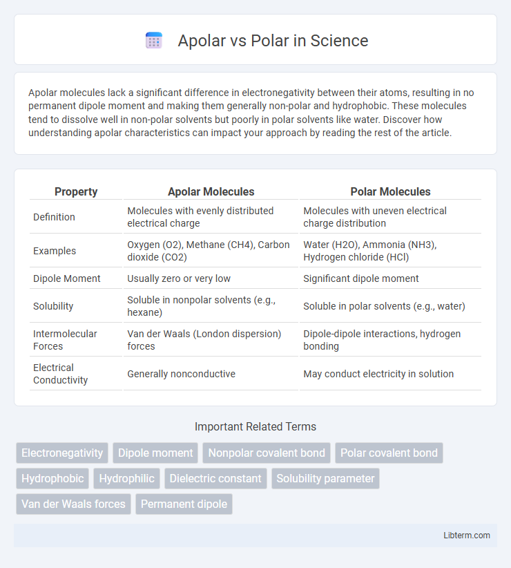 Polar vs Apolar in Science - What is The Difference?