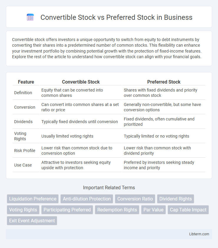 Preferred Stock vs Convertible Stock in Business - What is The Difference?