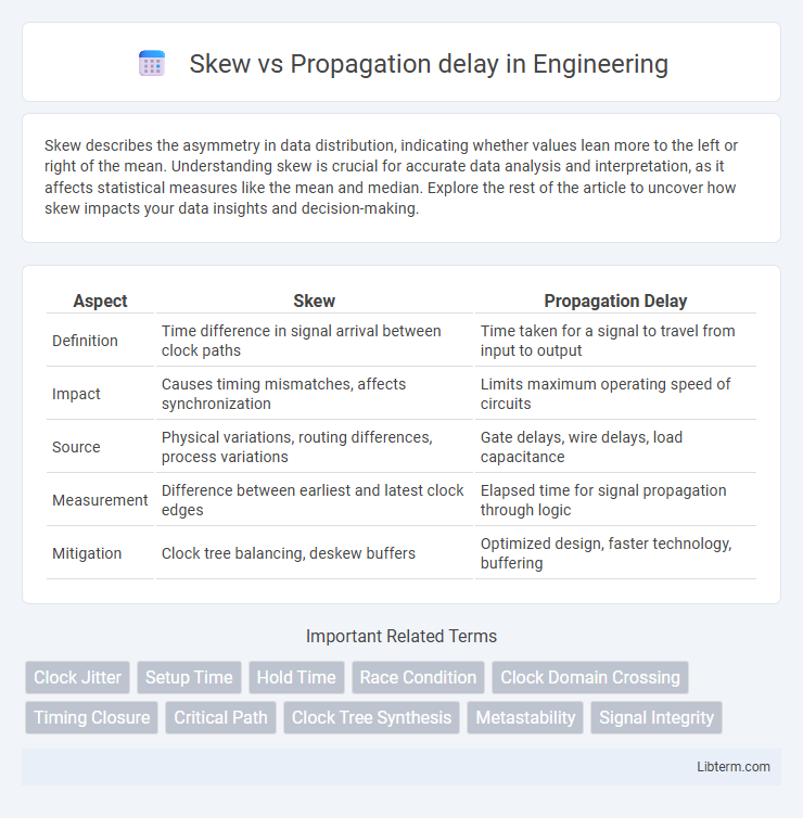 Propagation delay vs Skew in Engineering - What is The Difference?