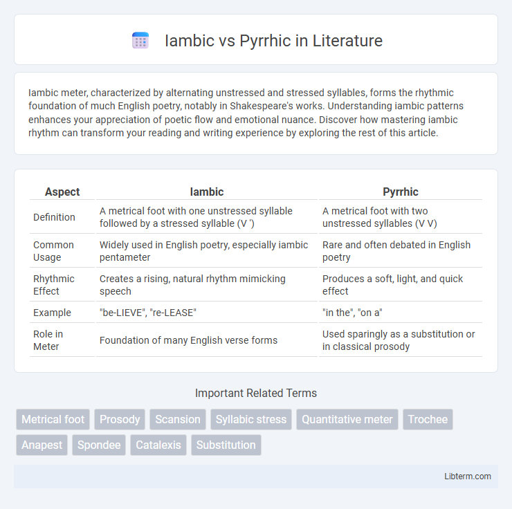 Pyrrhic vs Iambic in Literature - What is The Difference?