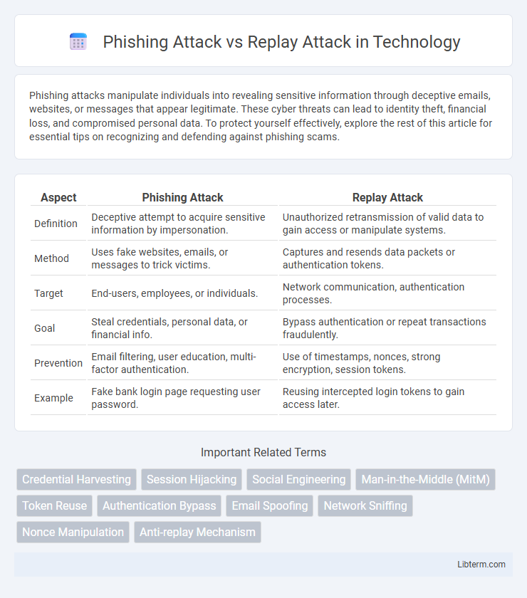 Replay Attack vs Phishing Attack in Technology - What is The Difference?
